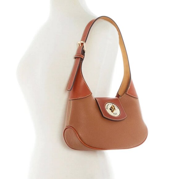 Dooney & Bourke Pebble Turnlock Hobo 26 Caramel ๐ Sold out at Dooney & Bourke - Picture 6 of 14
